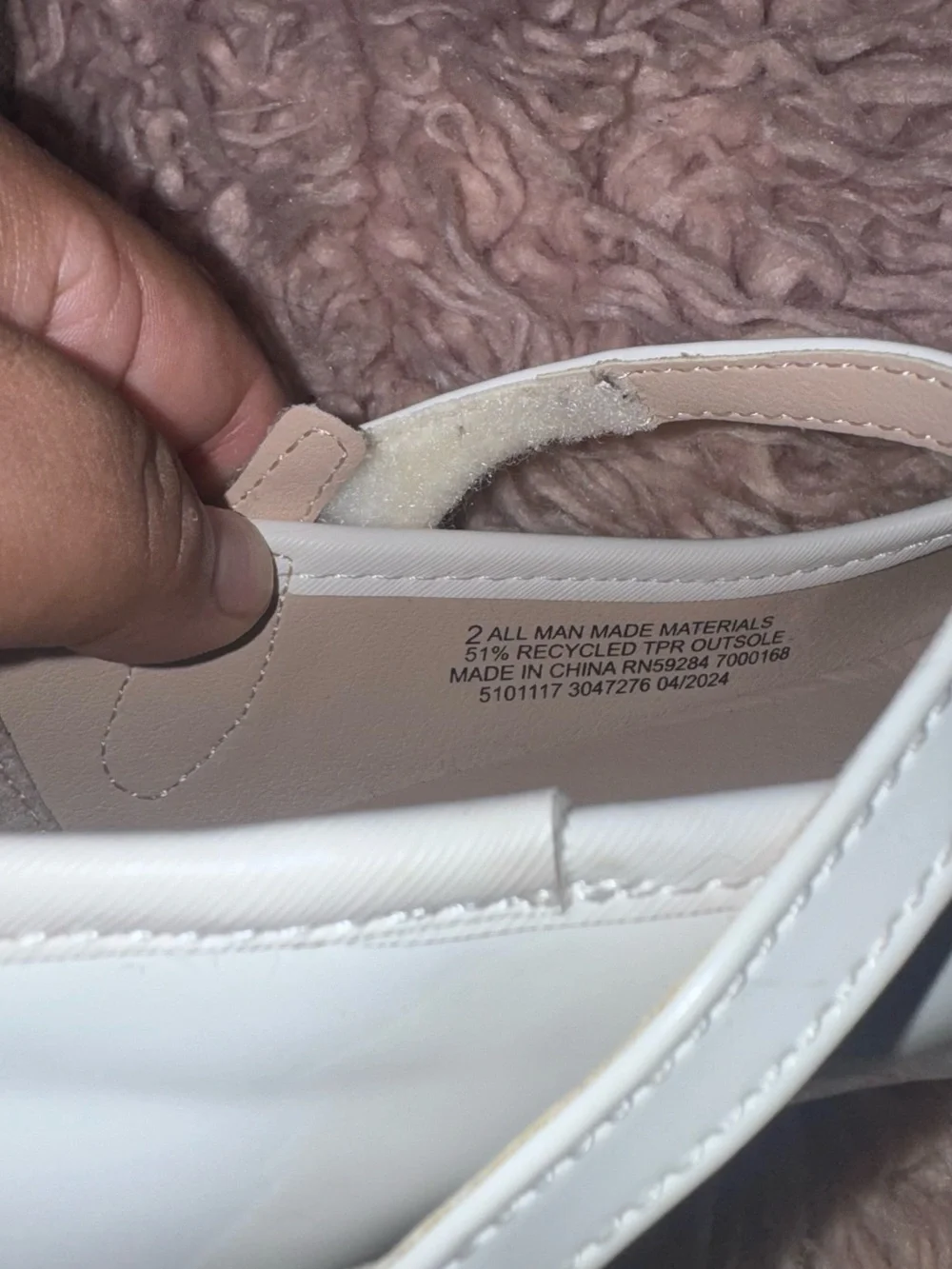 The Children's Place White Bow Mary Jane Flats with Ankle Strap